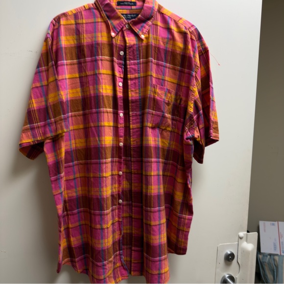 Daniel Cremieux Other - Daniel Cremieux Casual Fit Colorful Plaid‎ Button down XL